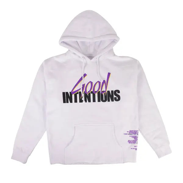 Vlone x Nav Doves Good Intentions Hooded Sweatshirt 'White'