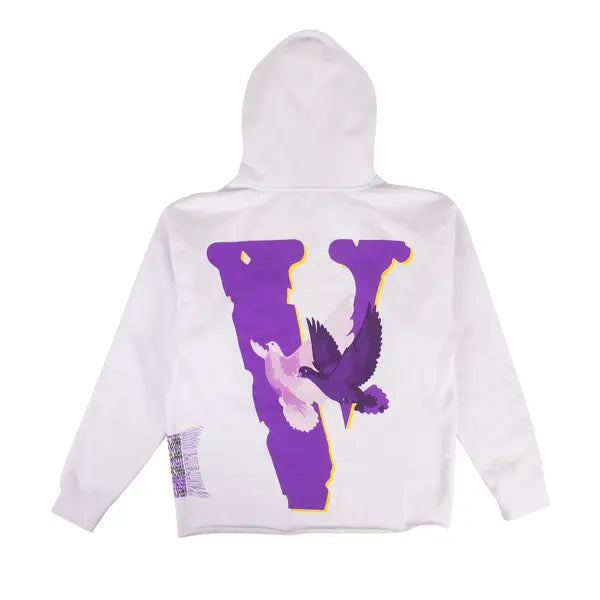Vlone x Nav Doves Good Intentions Hooded Sweatshirt 'White'