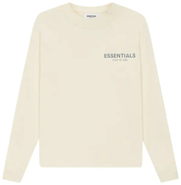 Fear of God Essentials Long-Sleeve Tee 'Buttercream'