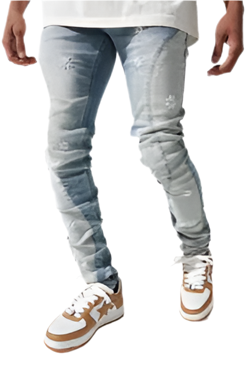 "EDEN" Jeans serenede blue