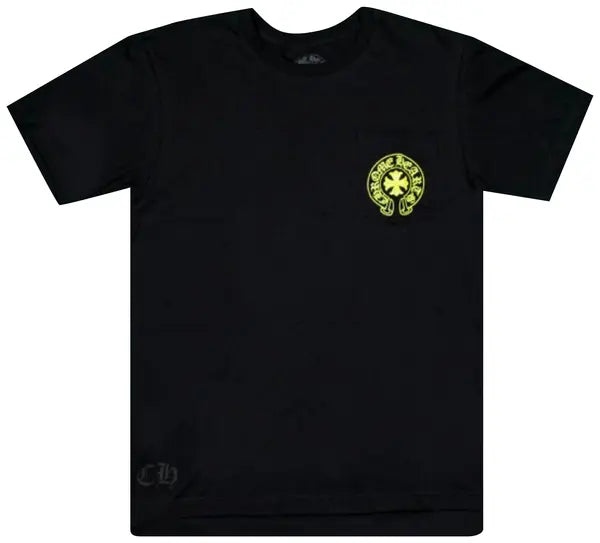 Chrome Hearts Glow In The Dark Pocket Tee 'Black'