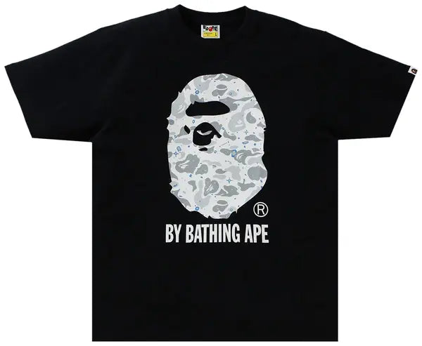 BAPE Space Camo By Bathing Ape Tee Black
