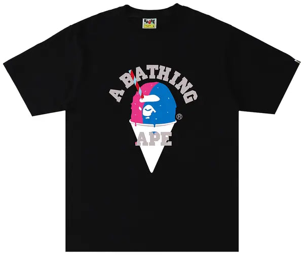BAPE Hawaiian Shave Ice Tee 'Black'
