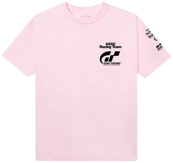 Anti Social Social Club x Gran Turismo Logo T-shirt Pink
