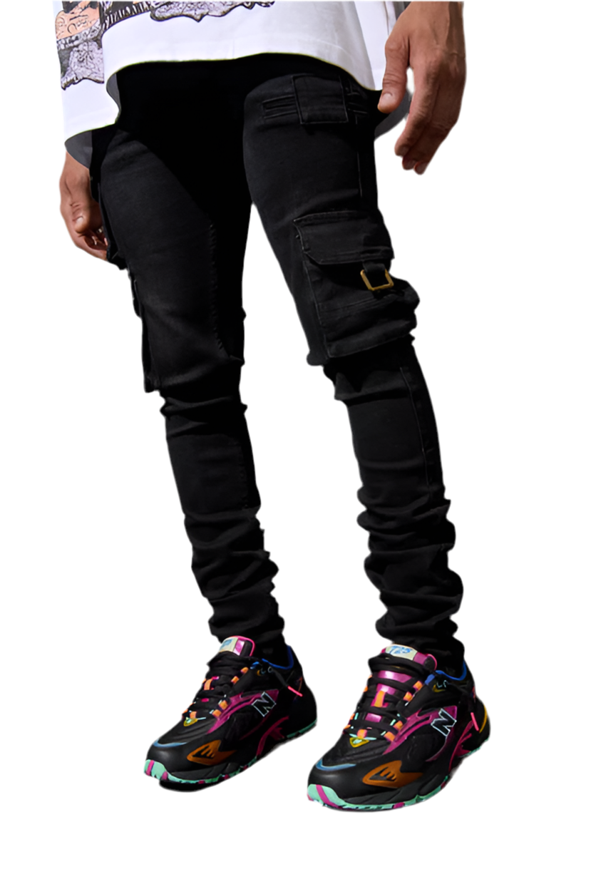 "PANTHERA" Cargo Jeans | SERENEDE®