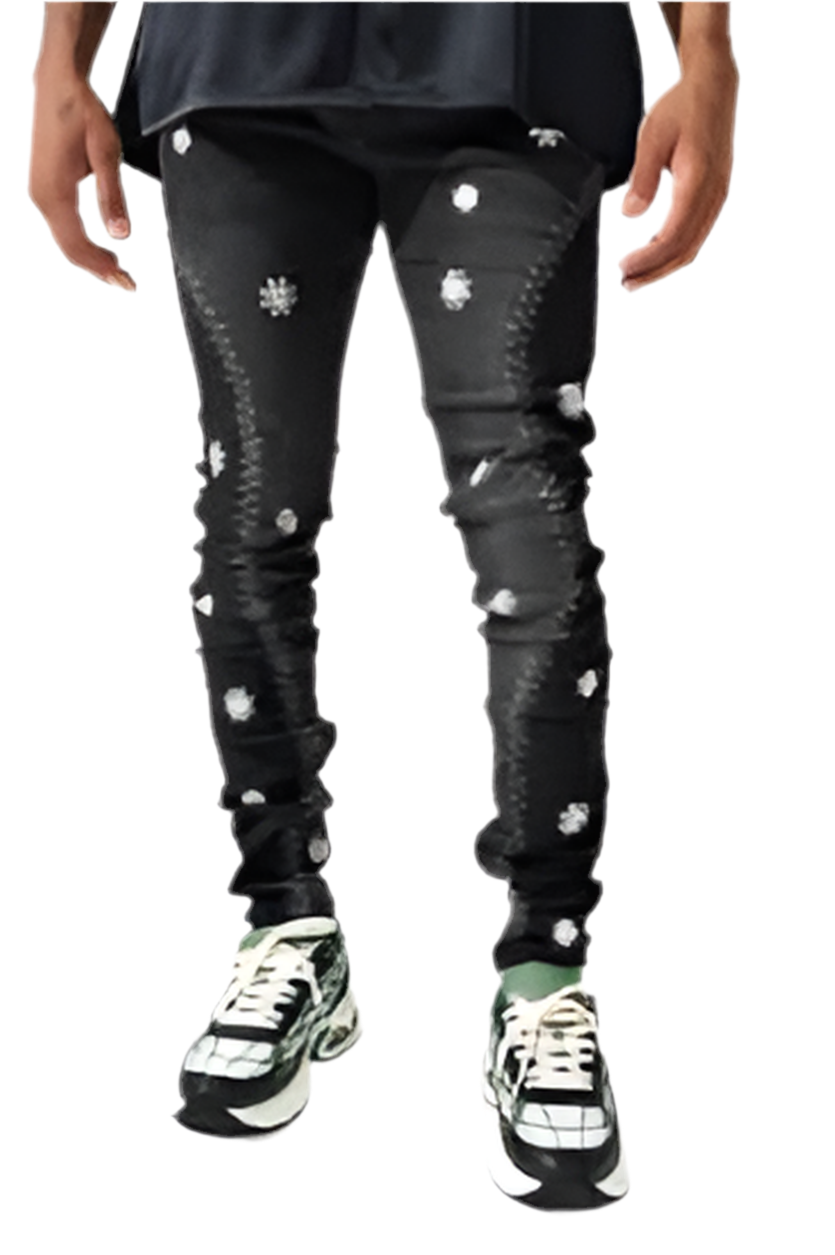 "EDEN" Black Jeans serenede