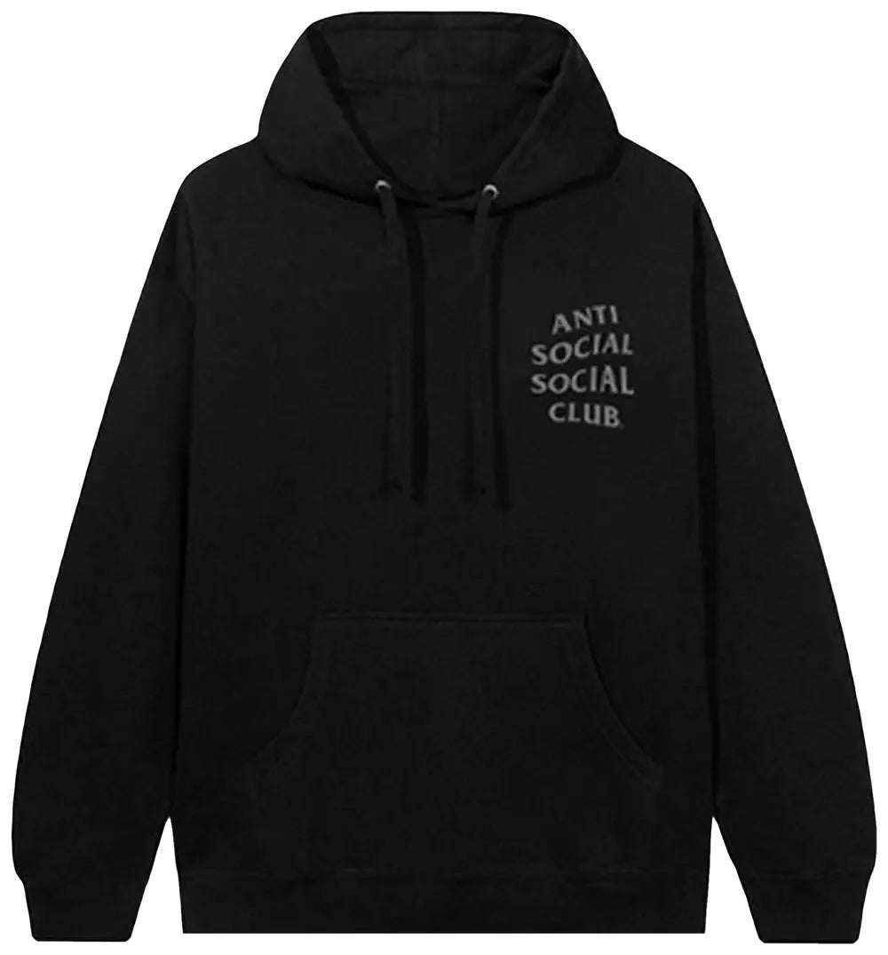 Anti Social Social Club The Ghost Of You And Me Hoodie 'Black'