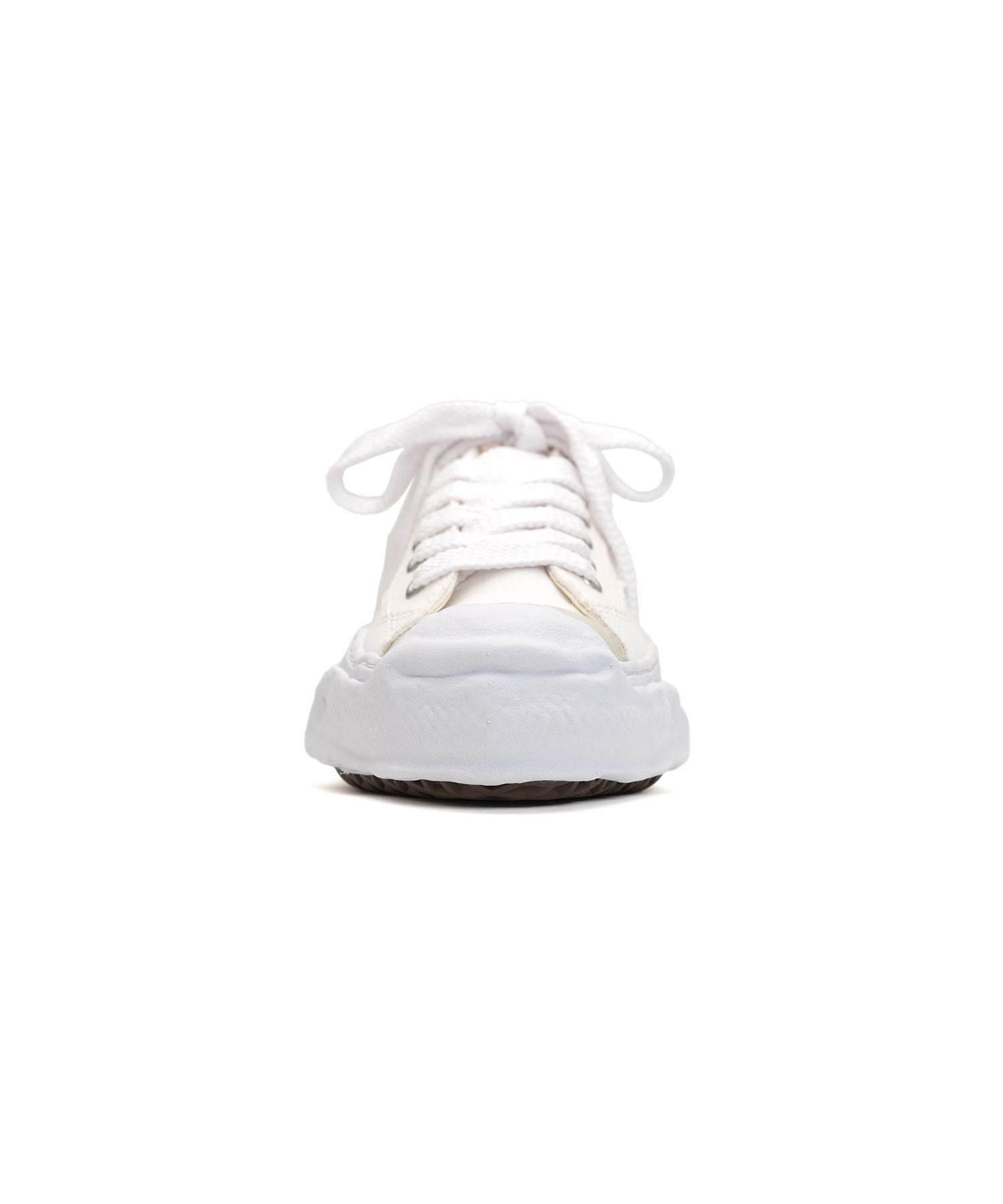 "HANK" OG Sole Canvas Low-top Sneaker - WHITE