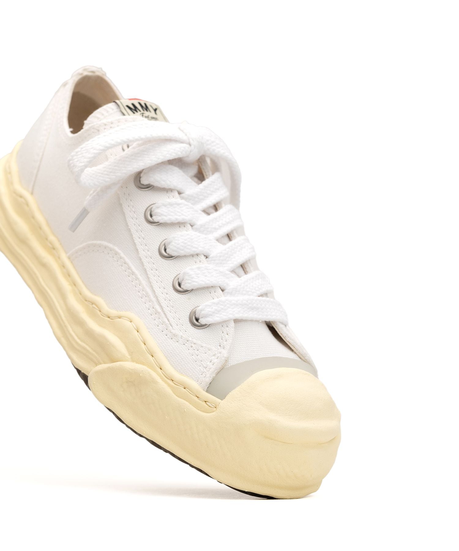 "HANK" VL OG Sole Canvas Low-top Sneaker - WHITE