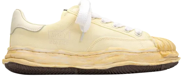 Maison Mihara Yasuhiro Blakey OG Sole Overdyed Canvas Low 'White'