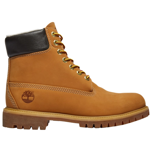 Men's Timberland Premium Warm-Lined 6-Inch Waterproof Boots Wheat