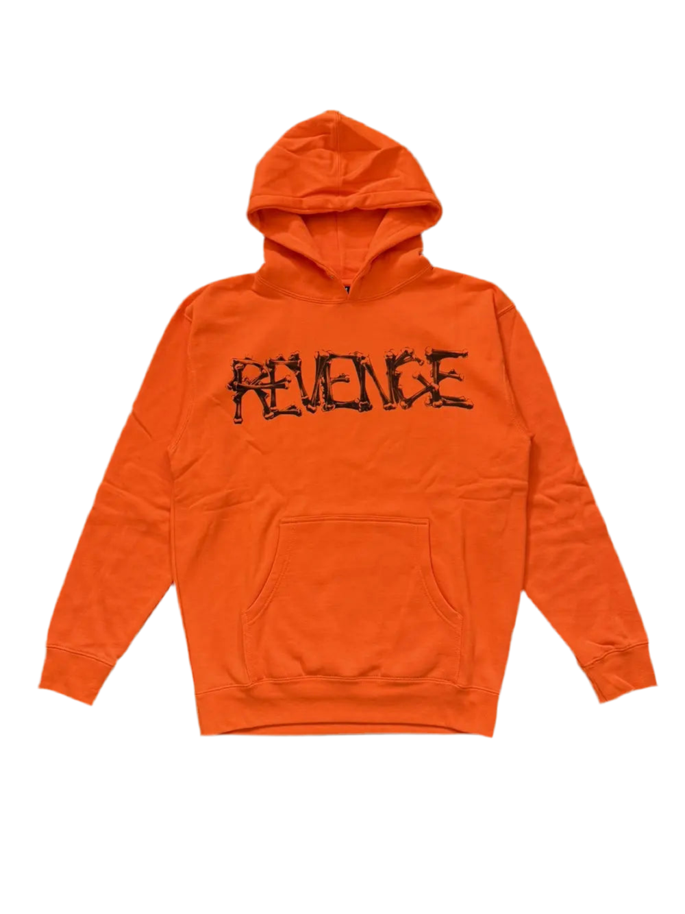 Revenge Durk Bones Hoodie Orange