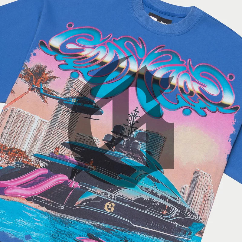 Godspeed “Memento Vivere” Royal Blue Tee