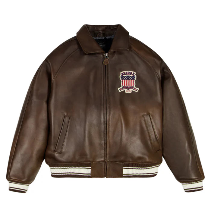 ICON JACKET vintage brown