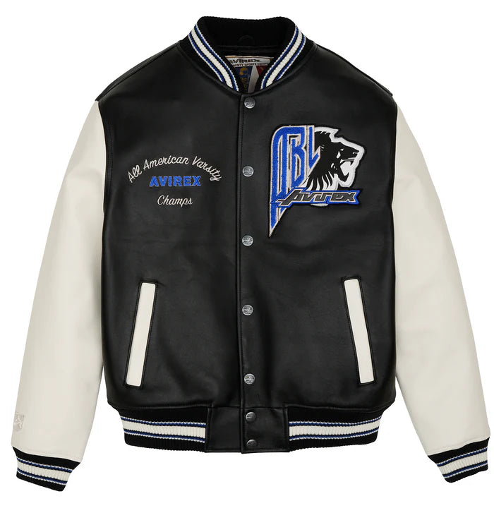 BLACK LIONS VARSITY JACKET