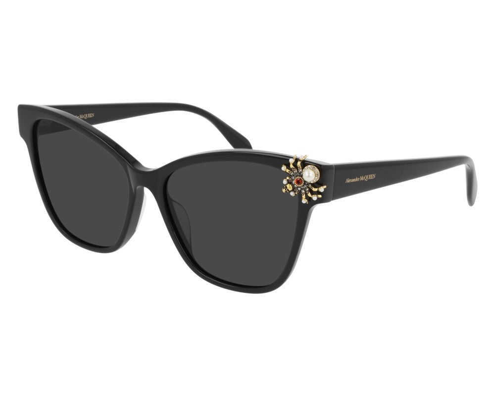 Alexander McQueen Spider Jeweled Cat Eye Sunglasses