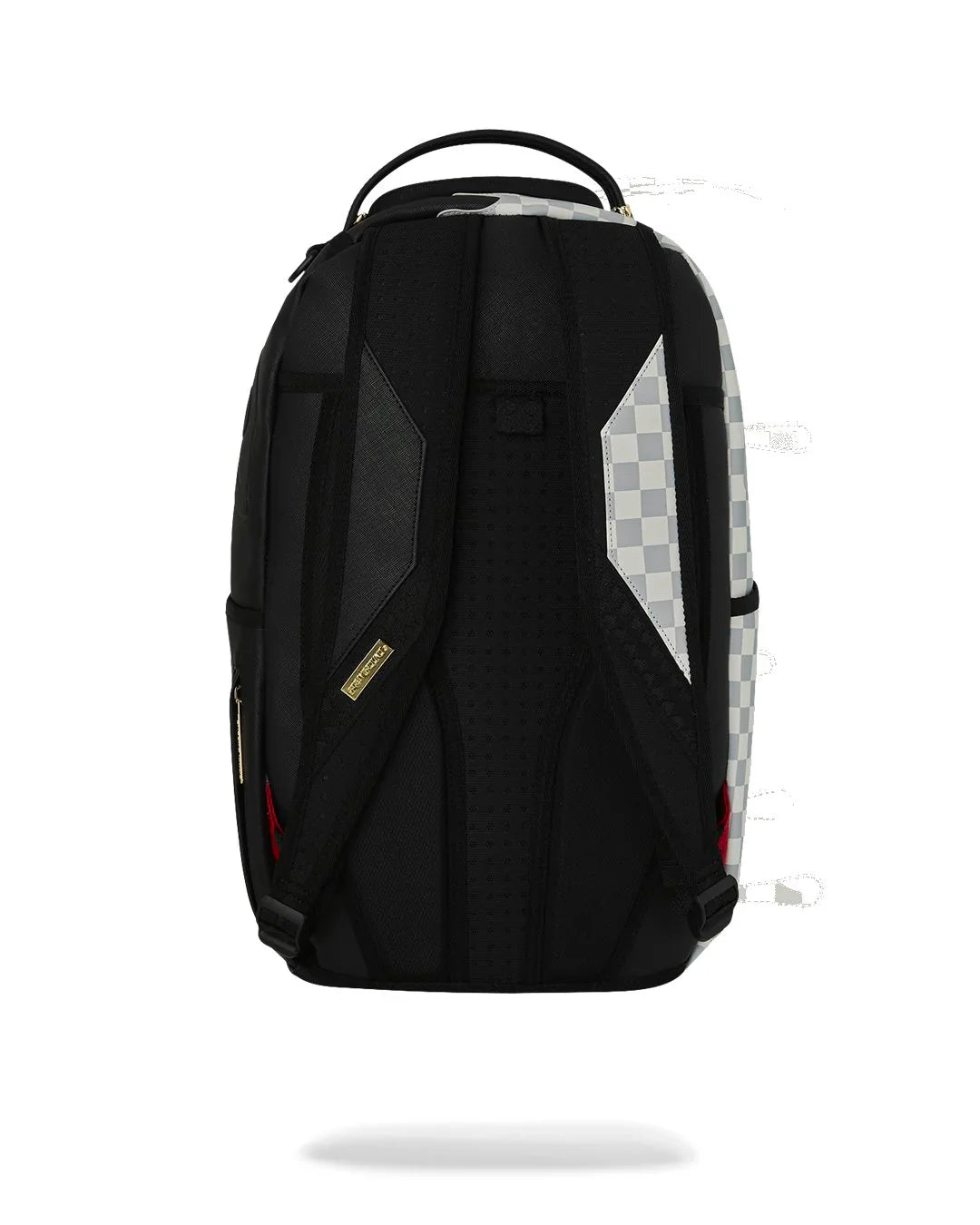 Sprayground Cream Check Unfinished Shark DLXSV Backpack