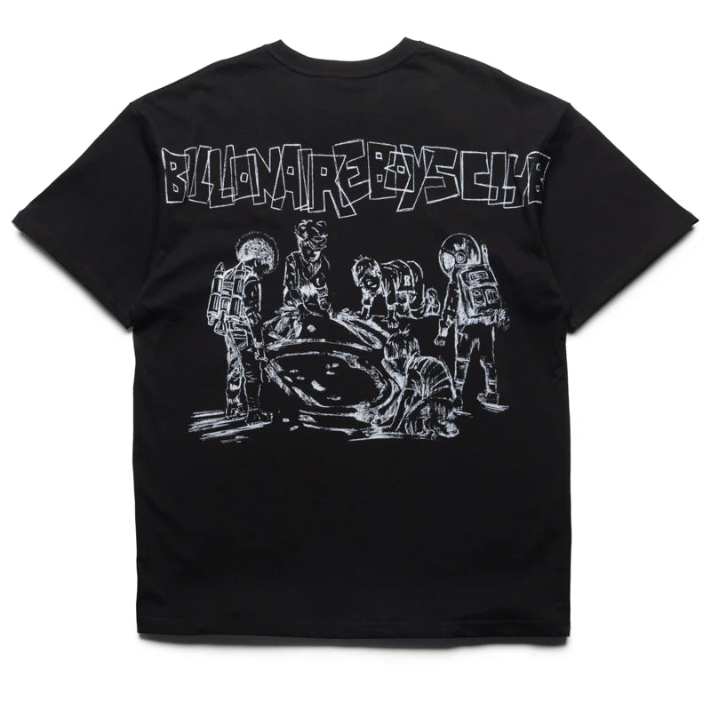 billionaire boys club bb chalkdust ss tee black