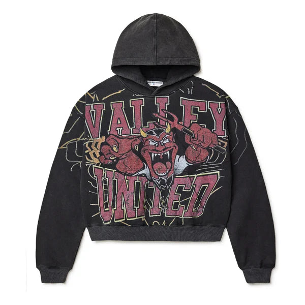 Vale Forever Crest Pullover Hoodie Black