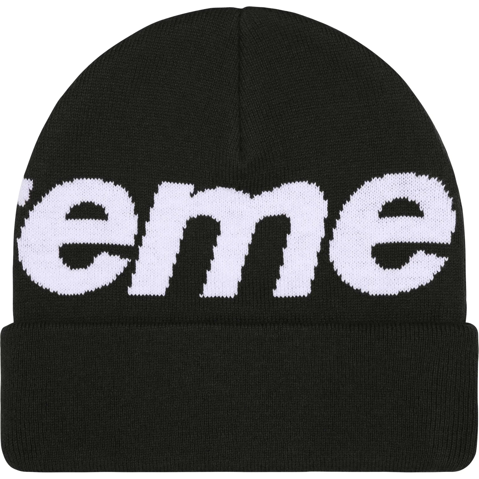 Supreme Big Logo Beanie (FW25) Black