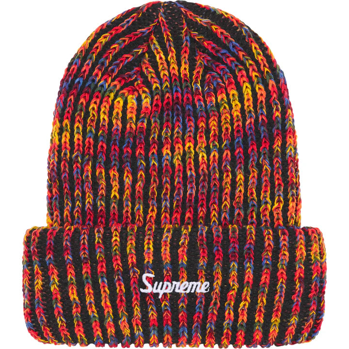 RAINBOW LOOSE GAUGE BEANIE