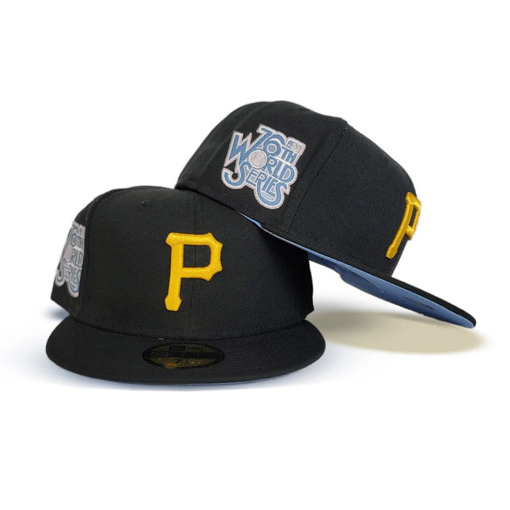 Black Pittsburgh Pirates Icy Blue Bottom 76th World Series
