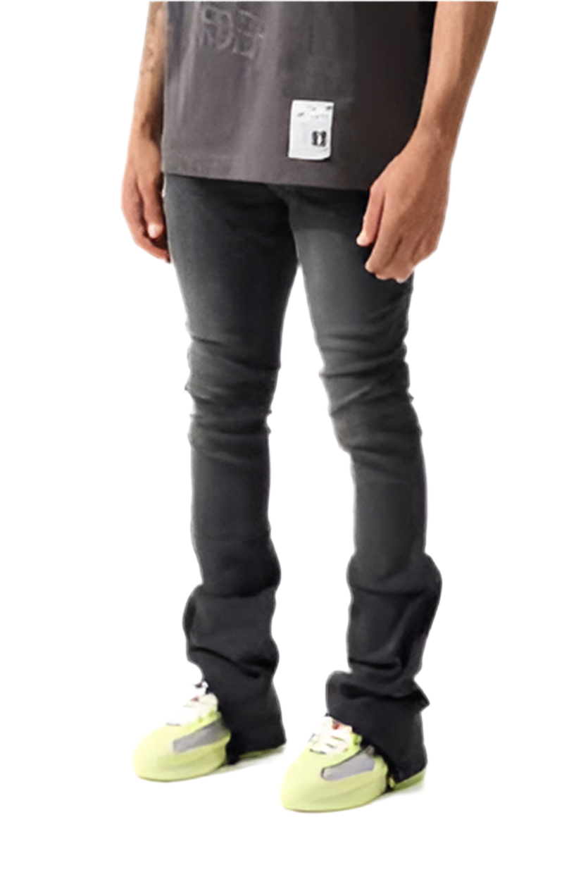 "NICKEL" Stacked Jeans serenede