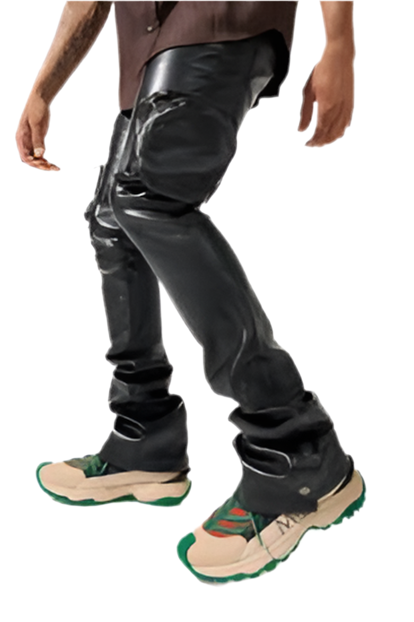 serenede rare stacked jeans