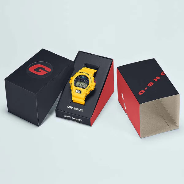 Casio G-Shock 6900 LINE 30TH ANNIVERSARY Yellow Digital  Watch DW6900TR-9