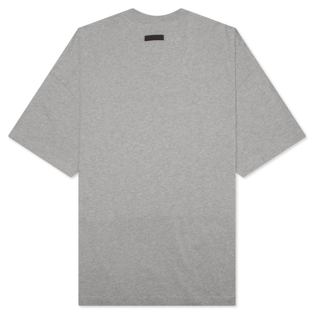 Fear of God Essentials S/S Dark Heather Oatmeal Short Outfit