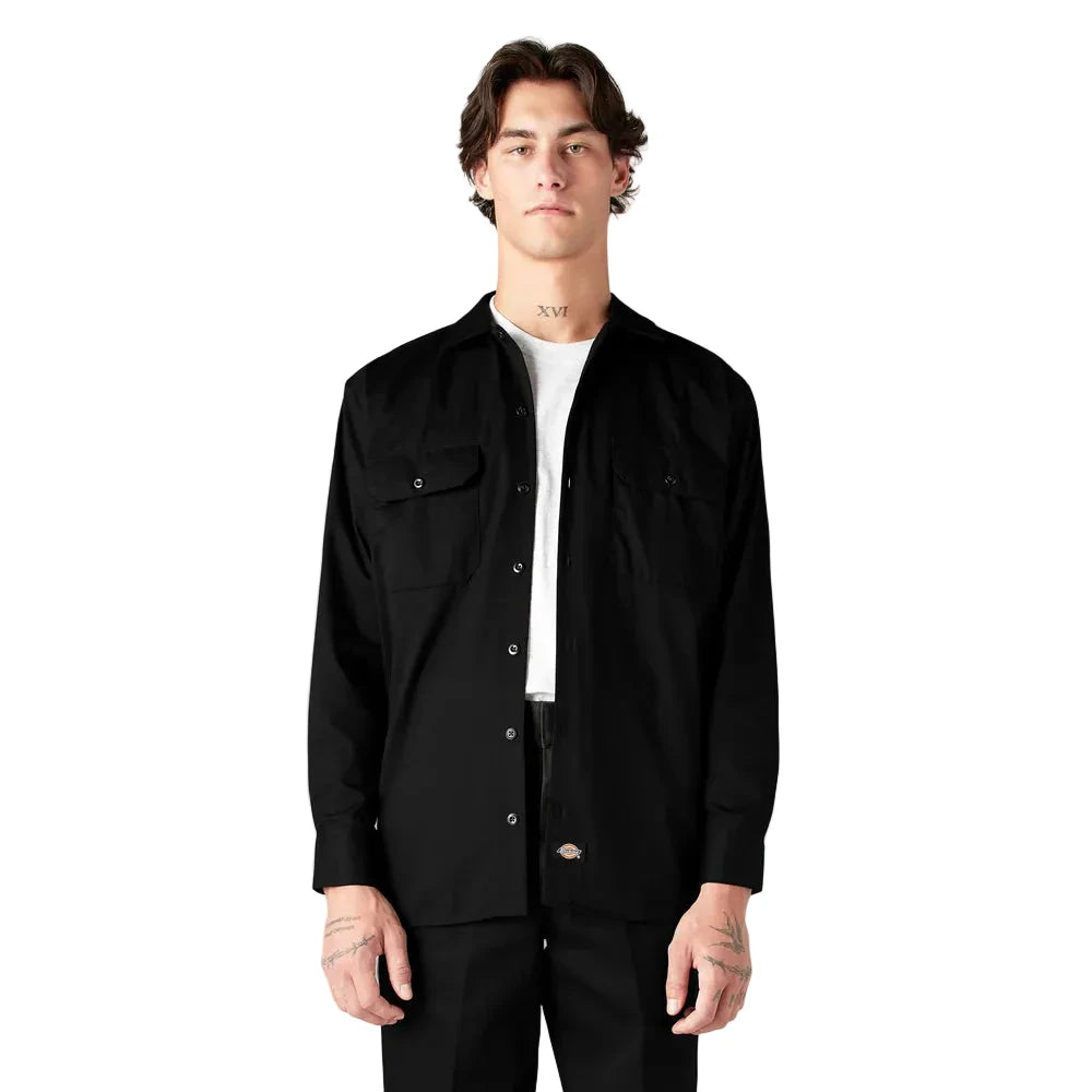 Long Sleeve Work Shirt (black)