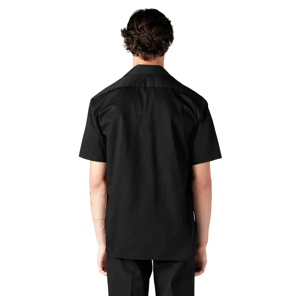 Short Sleeve Work Shirt (BLACK)