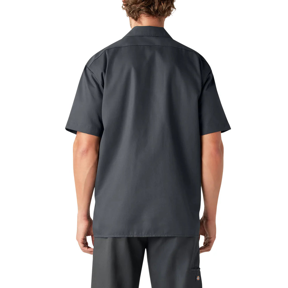Short Sleeve Work Shirt ( Charcoal Gray )