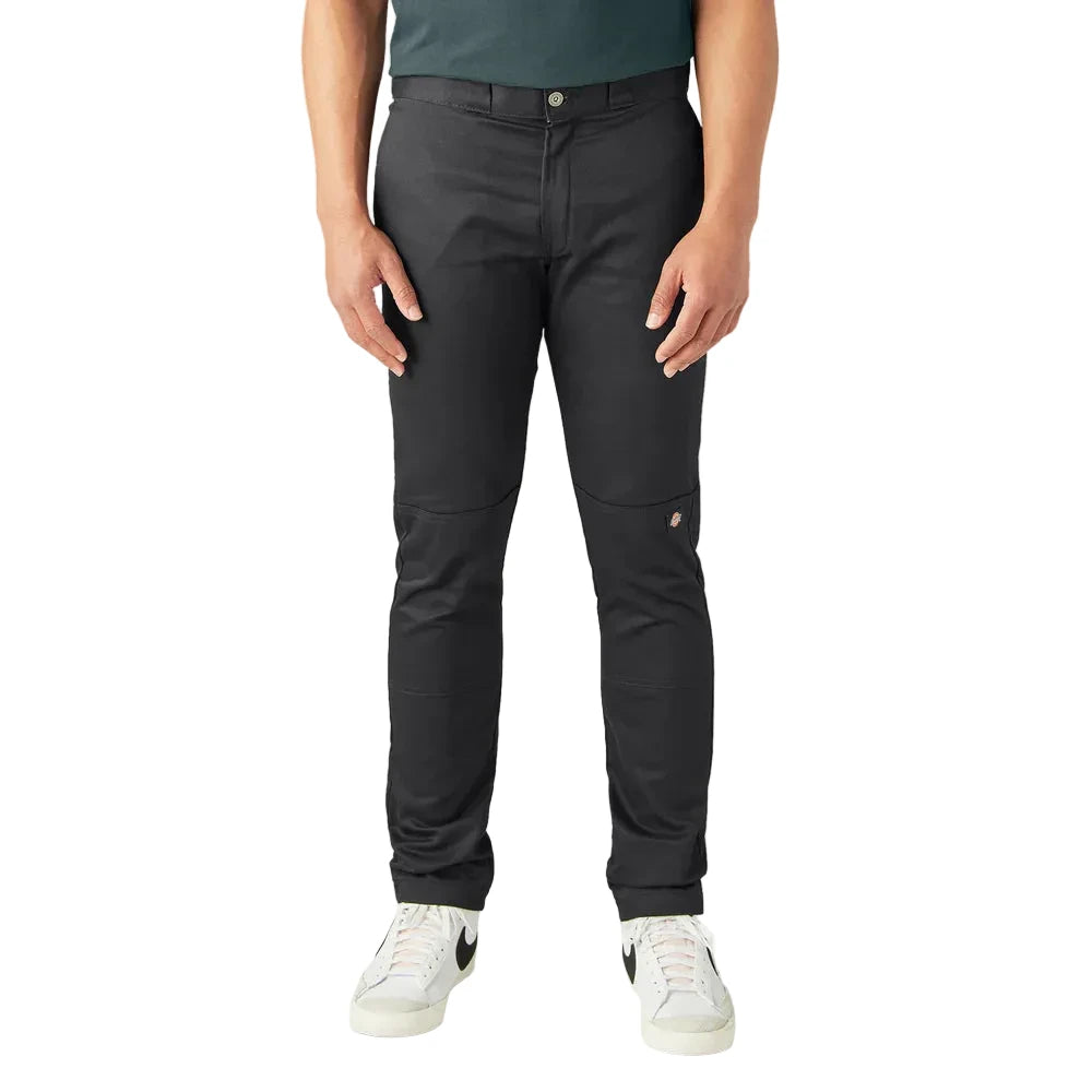 FLEX Skinny Fit Double Knee Work Pants (black)