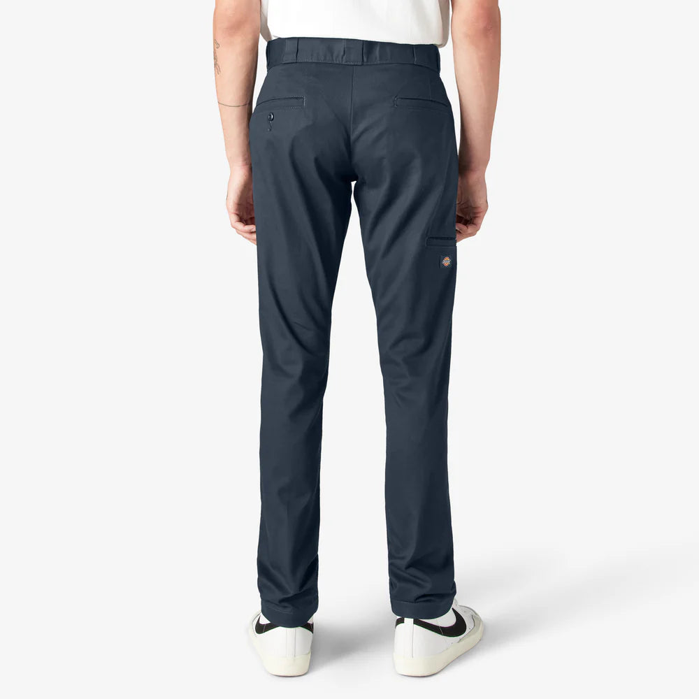 FLEX Skinny Fit Double Knee Work Pants Dark Navy