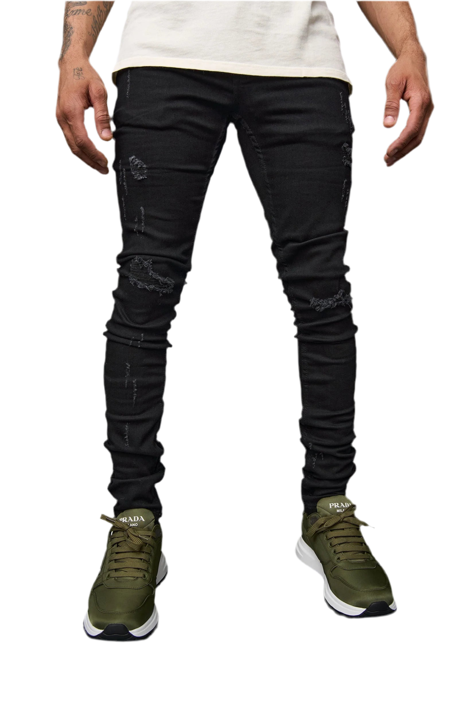 "MIDNIGHT BLACK" Jeans | SERENEDE®