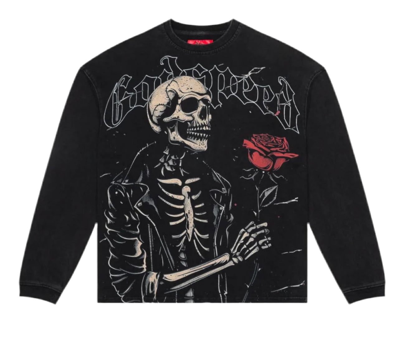 GODSPEED NEW YORK - Valentine Long Sleeve (Grey Wash)