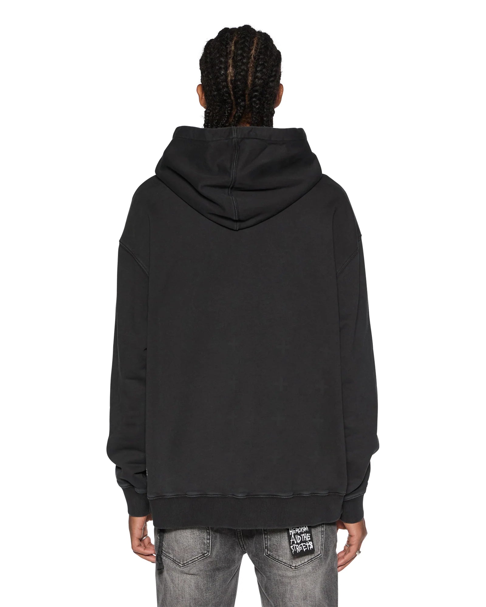 electric biggie hoodie old black