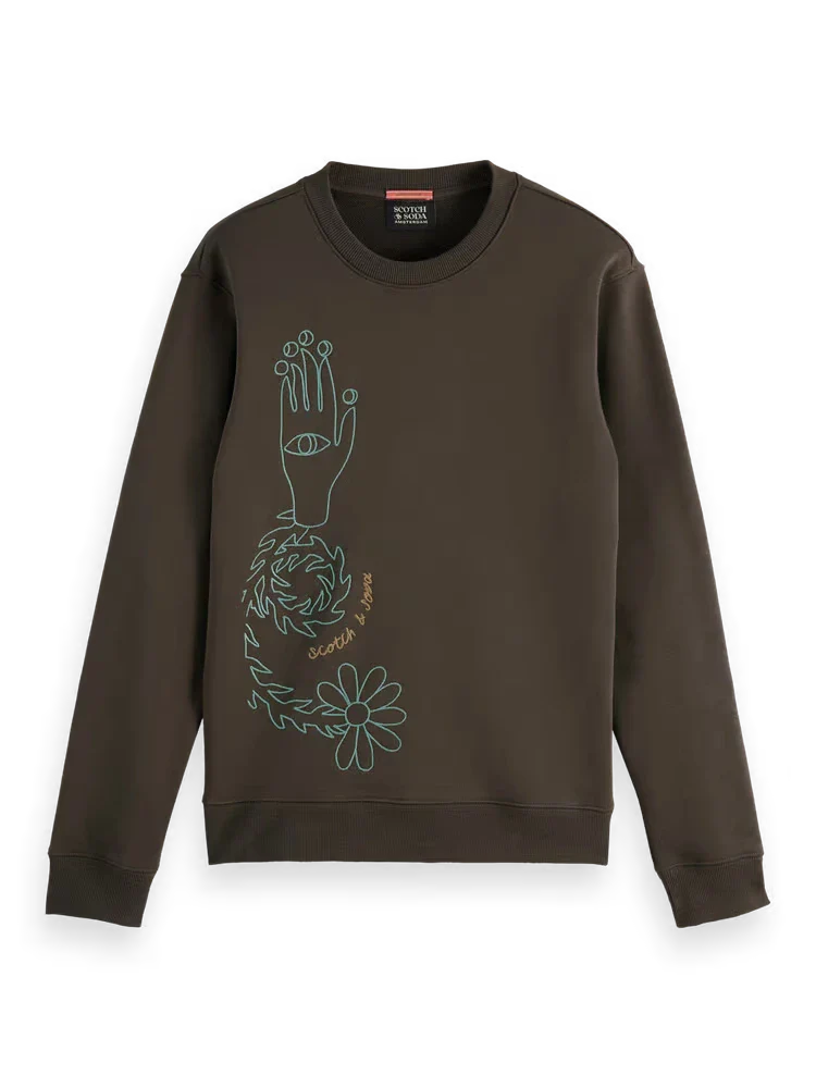 Embroidered Sweatshirt Scotch & soda
