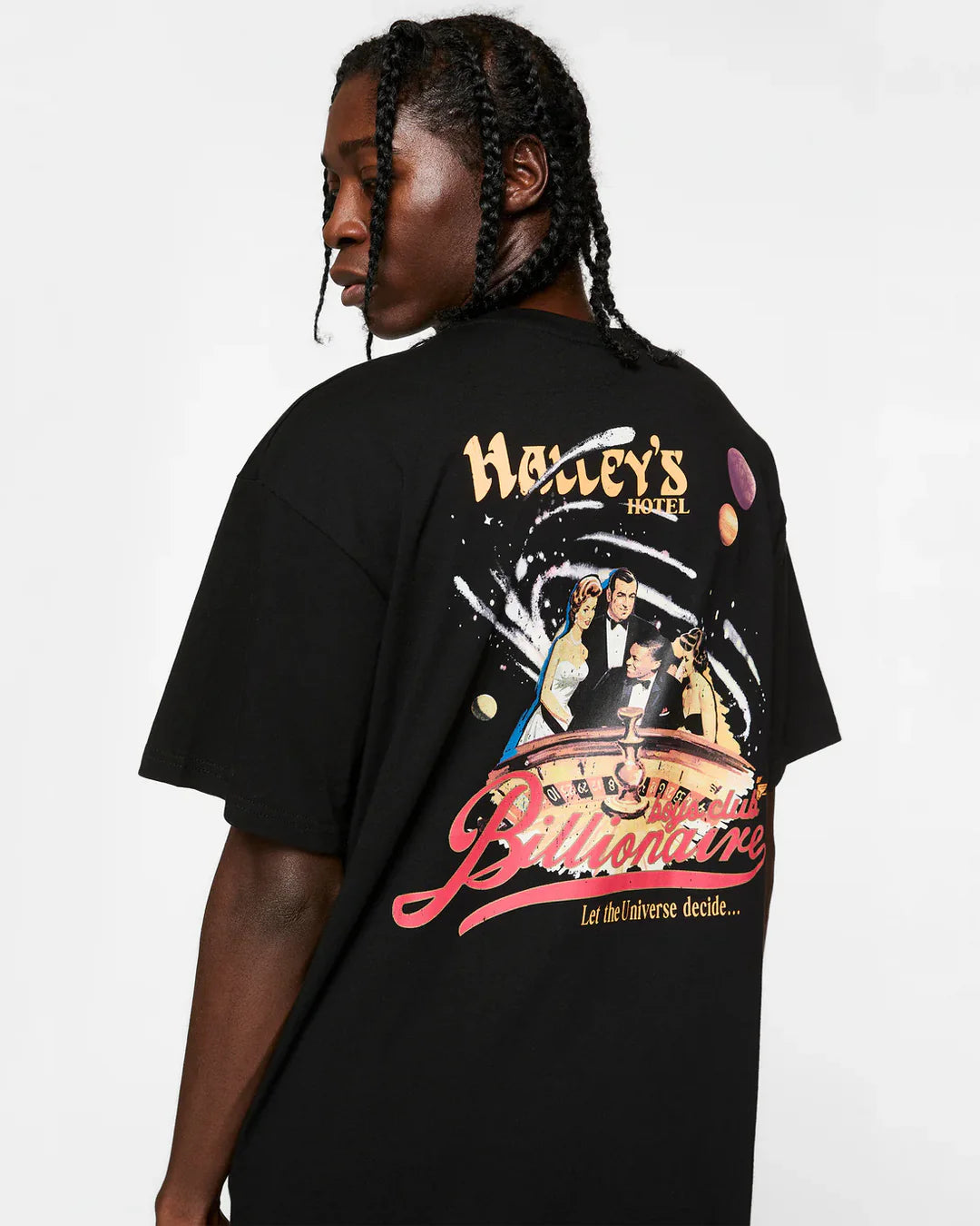 Billionaire Boys Club BB Halley Hotel SS Tee blk
