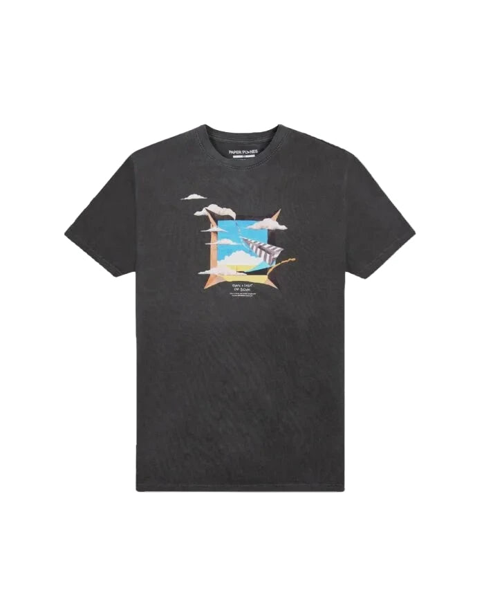 Paper Planes Ip Holdings Llc Dare To Dream Black Washed Tee