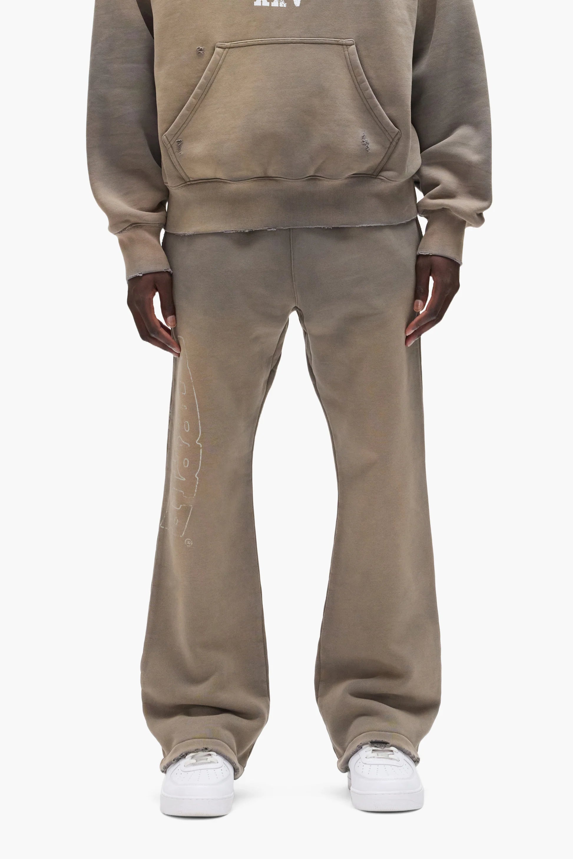 Slab hoodie set