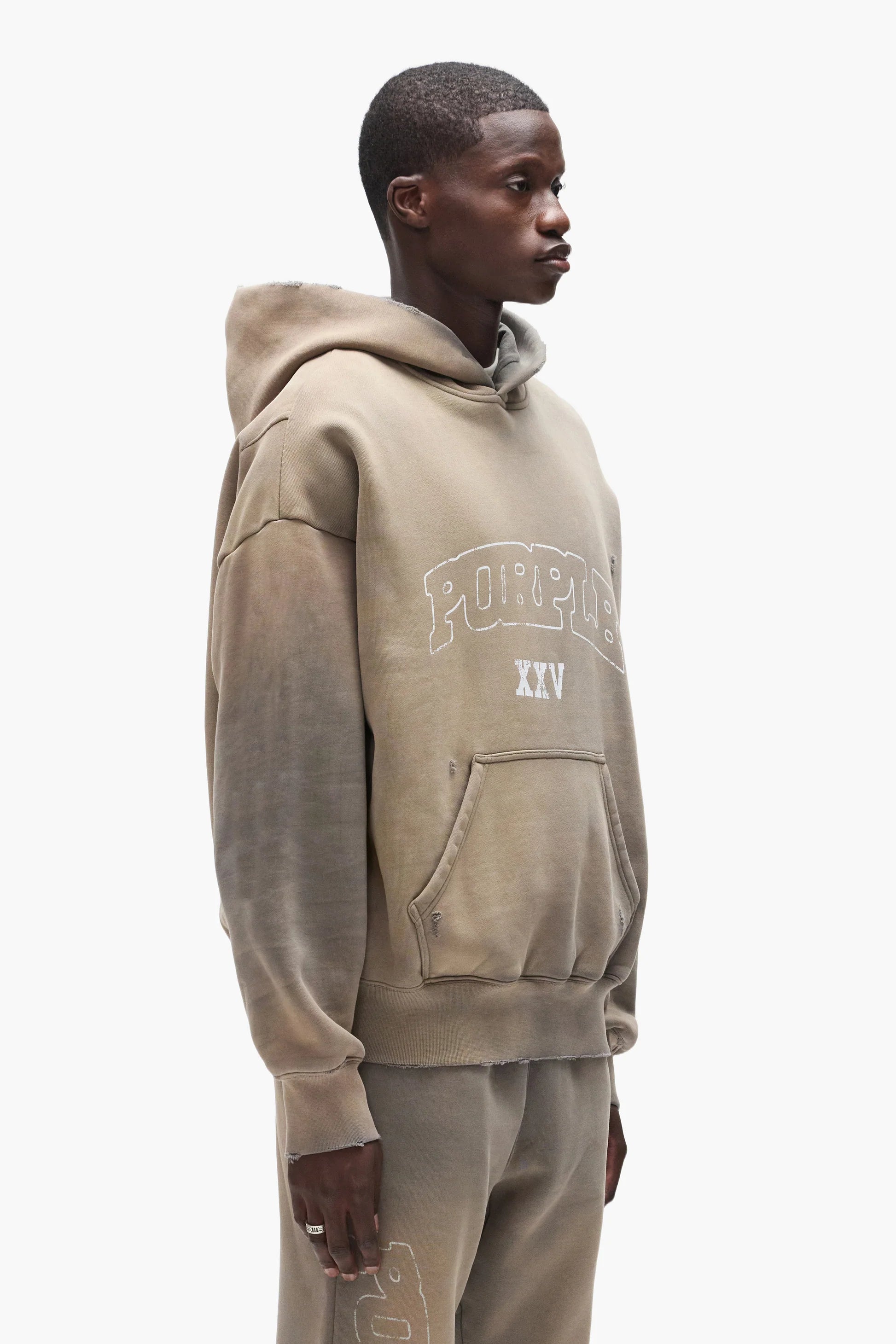 Slab hoodie set