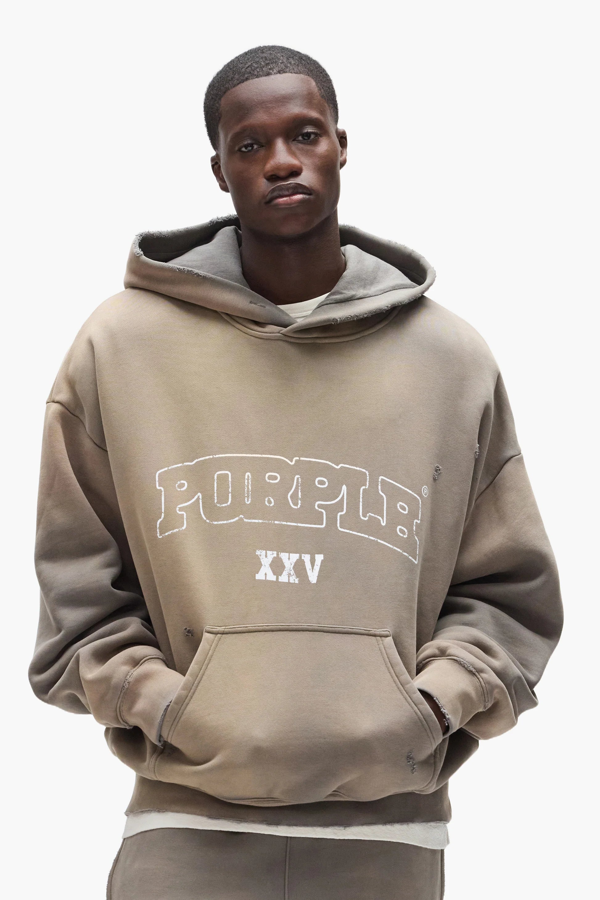 Slab hoodie set