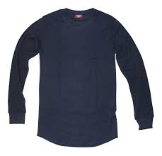 Fitted Thermal Shirt (Navy)