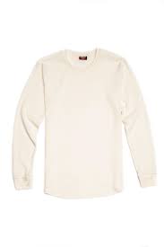 Fitted Thermal Shirt ( cream)
