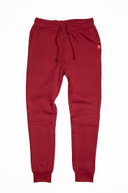 Fleece Sweatpants (Burgandy)