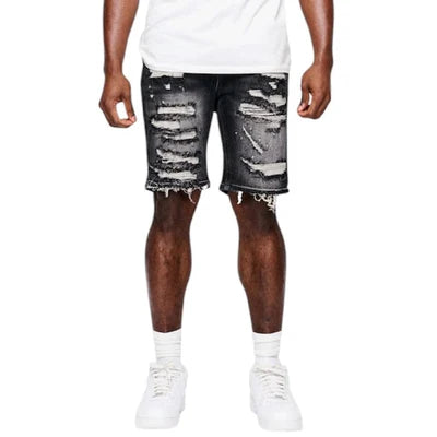 Anom Fever Denim Short (Black Wash)