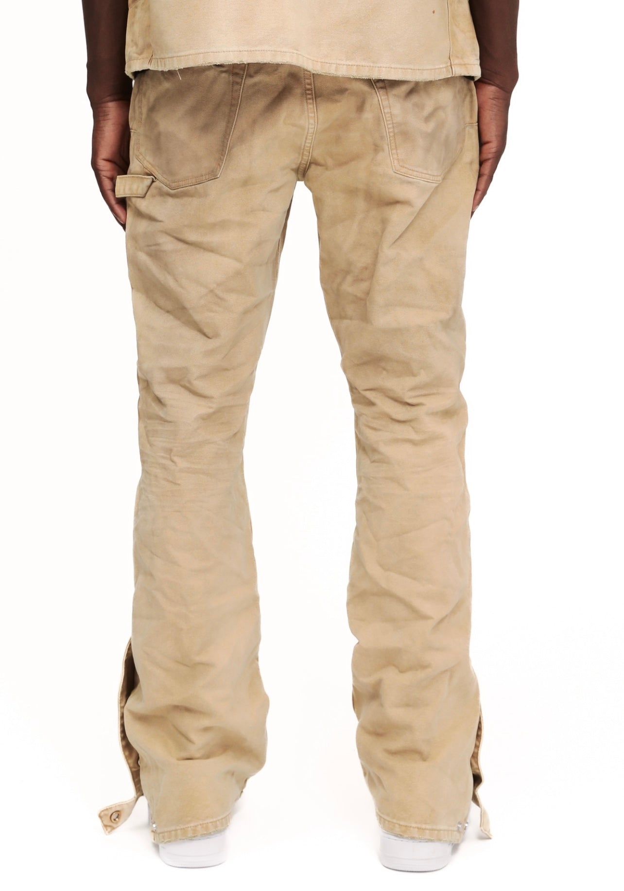 Purple Snap Carpenter Pant