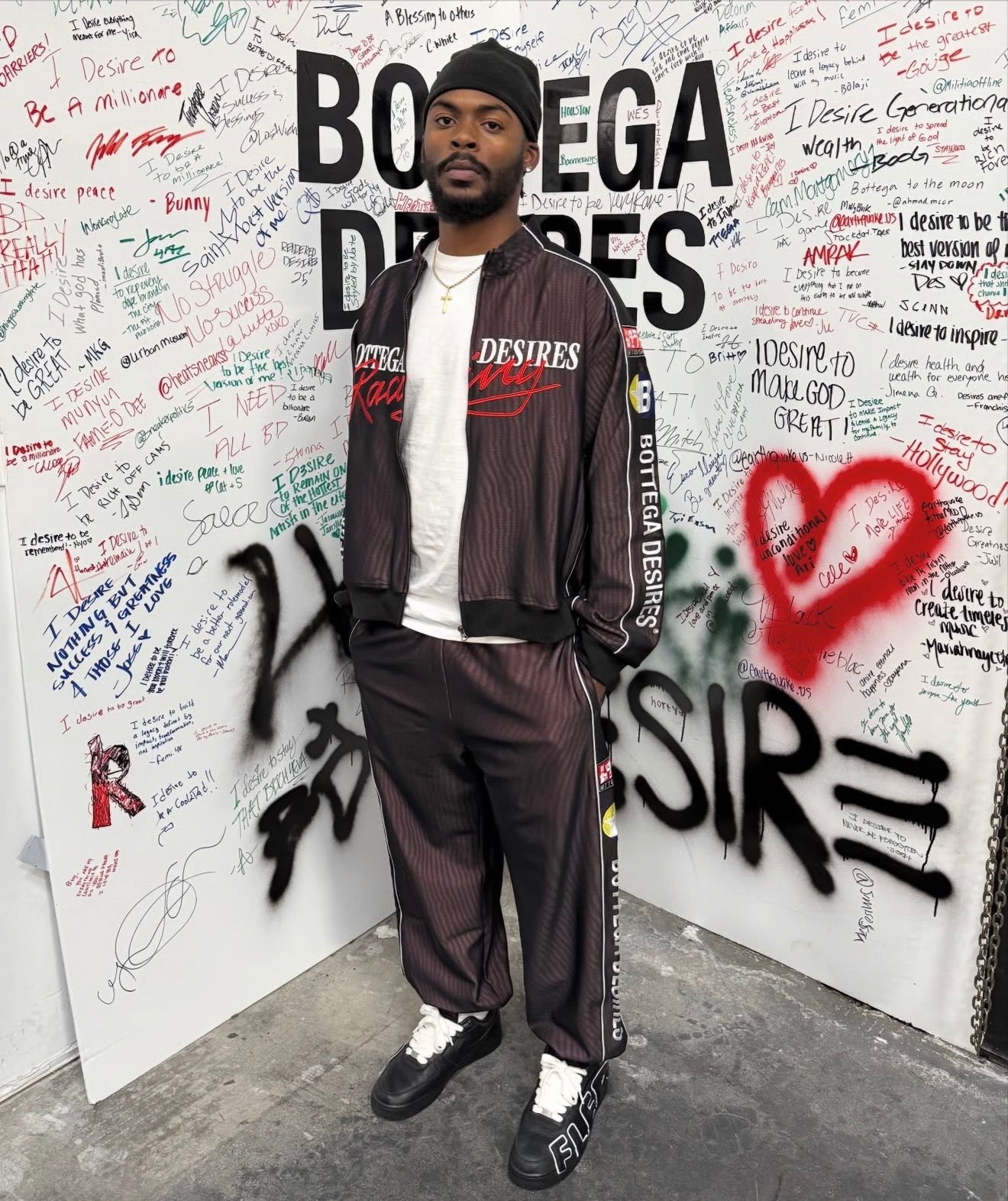 BOTTEGA DESIRES TRACK SUIT